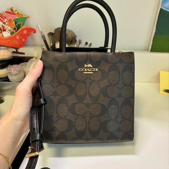 Coach Unisex Mini Cally Crossbody - Picture 1 of 6